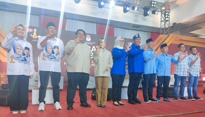 Debat Publik Pertama Yudhianto-Nirna Siap Mewujudkan Kendari Meambo: Kota Maju, Aman, dan Bersih