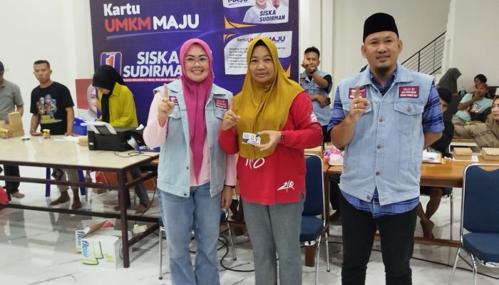 Siska-Sudirman Luncurkan Kartu UMKM Maju di Kota Kendari Janjikan Bantuan Modal Tanpa Bunga
