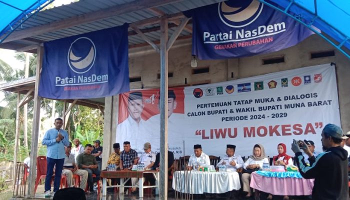 La Ode Sariba Ajak Masyarakat Kusambi Raya Dukung Darwin-Ali Basa di Pilkada Muna Barat