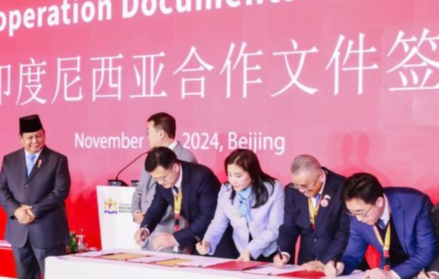 PT Vale Teken Kerja Sama Investasi Produksi Nikel dengan GEM Disaksikan Presiden Prabowo