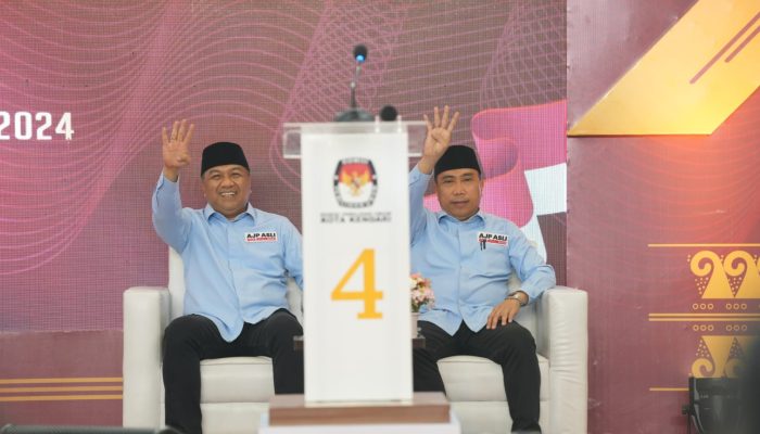 Pasangan AJP-ASLI Siap Tampil Maksimal di Debat Kedua Pilwali Kendari 2024