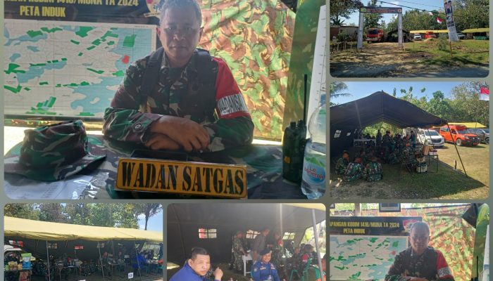 Kodim 1416/Muna Melakukan Pelatihan Tanggap Bencana di Wilayah Kontu