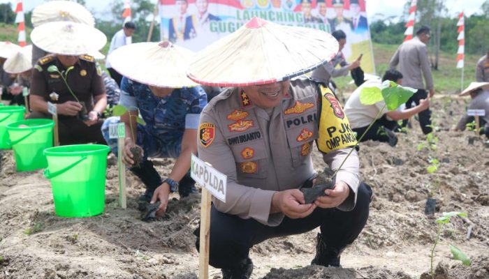 Kapolda Sulawesi Tenggara Luncurkan Gugus Tugas Mendukung Ketahanan Pangan