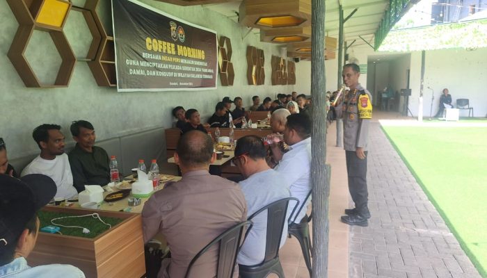 Bid Humas Polda Sultra Jalin Sinergi dengan Insan Pers untuk Pilkada Damai