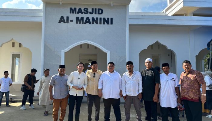 Yudhianto Mahardika Resmikan Masjid Al Manini, Harapkan Amal Ibadahnya Bermanfaat untuk Semua