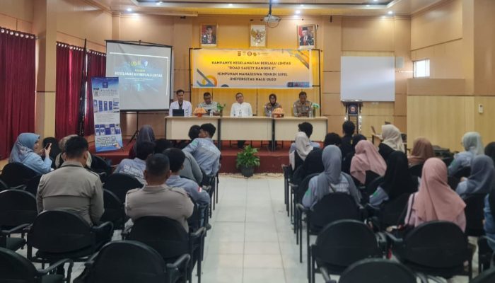 Jasa Raharja dan UHO Gelar Workshop Keselamatan Berlalu Lintas untuk Mahasiswa