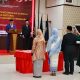 Kepala Divisi Pelayanan Hukum, Tubagus Erif Fathurahman saat melantik tiga notaris di Aula Kanwil Kemenkumham Sultra. (Foto: Ist/KR)