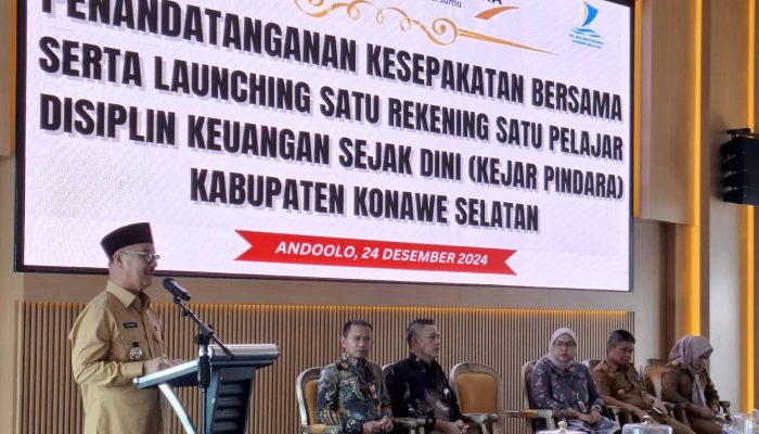 Literasi Keuangan, OJK Sultra Dukung Program ‘Kejar Pindara’ di Konawe Selatan