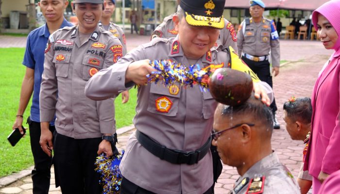 Sebanyak 668 Personel Polri Polda Sultra Naik Pangkat, Ini Pesan Kapolda Sultra