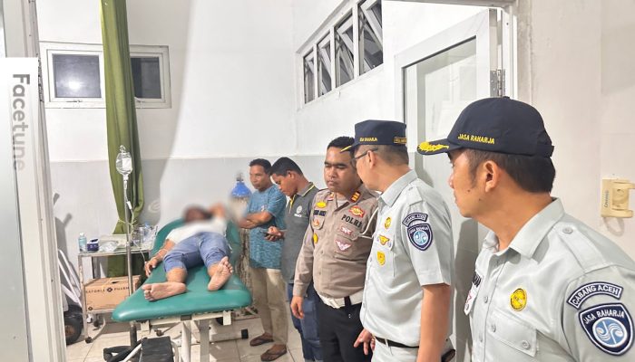Jasa Raharja Jamin Seluruh Korban Kecelakaan Tabrakan Truk Tronton dan Sejumlah Kendaraan di Kabupaten Pidie