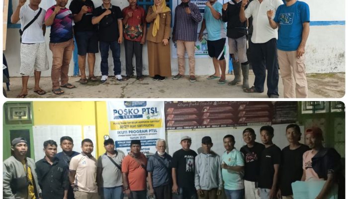 BPN Muna Mulai Gelar Program PTSL di Kecamatan Tongkuno, Targetkan 250 Bidang Tanah di Dua Desa