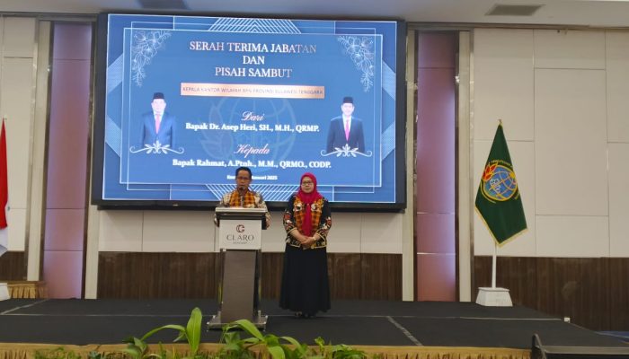 Kepala Kanwil BPN Sultra Berganti, Mantan Kepala BPN Kota Depok jadi Pejabat Baru