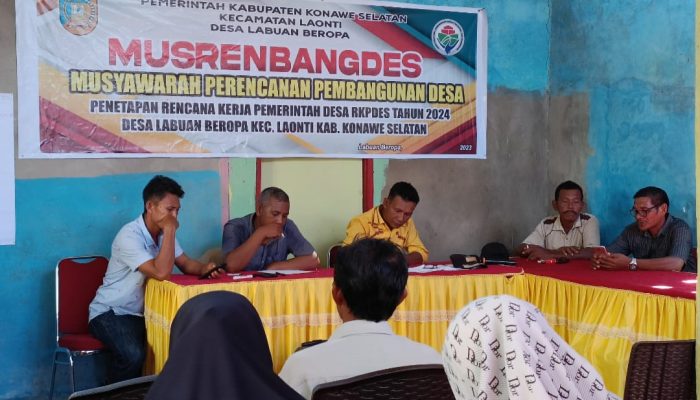 Kepala Desa Labuan Beropa Bantah Tudingan Penyelewengan Dana Desa