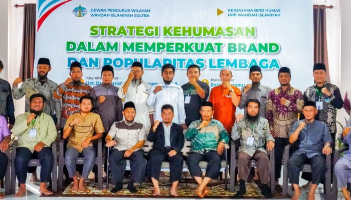 Bangun Citra, Kuatkan Dakwah, Wahdah Islamiyah Sultra Gelar Workshop Kehumasan