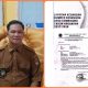 Kepala Desa Kombikuno dan Surat Keterangan Bebas Temuan dari Inspektorat Kabupaten Muna Barat. (Foto: Ist/KR)