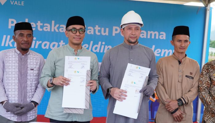 PT Vale dan Alkhairaat Bangun Welding Academy Dorong Pemberdayaan dan Daya Saing Tenaga Kerja Lokal