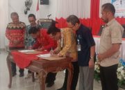 Pemda Mubar dan ASDP Teken MoU Pengoperasian Kapal Fery Lintas Tondasi – Torobulu