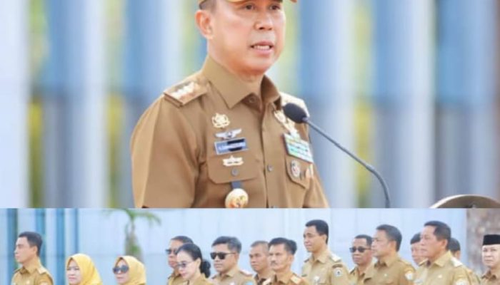 Pimpin Apel Perdana Pasca Lebaran, Gubernur Sultra Janji Berikan Reward Bagi ASN Disiplin