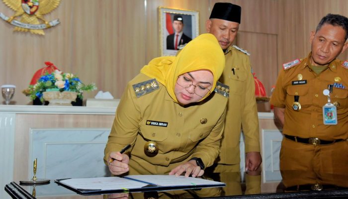 Wali Kota Kendari Resmi Teken Kerja Sama Bantuan Modal Usaha Untuk UMKM