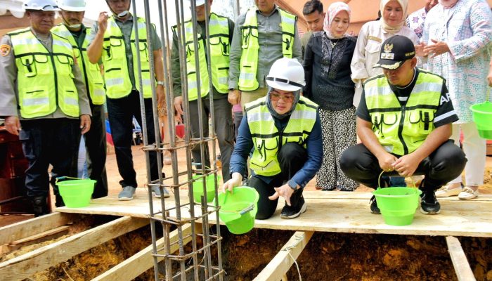 Wali Kota Kendari Groudbreaking Pembangunan Perpustakaan Daerah Setinggi 2 Lantai