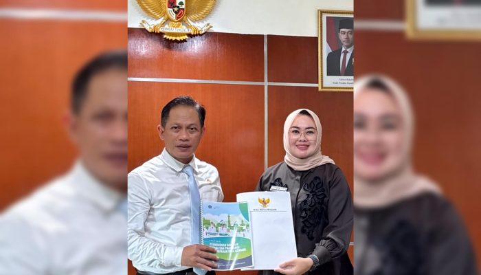 Wali Kota Siska Karina Imran Lobi Menteri LHK Penanganan Sampah di Kota Kendari