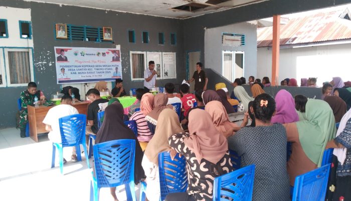 Resmi Bentuk Koperasi Merah Putih, Desa Santigi Optimis Tingkatkan Ekonomi Rakyat