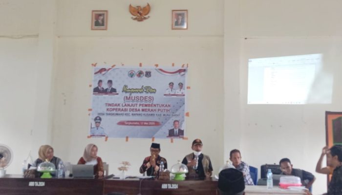 Koperasi Merah Putih Desa Tangkumaho Muna Barat Resmi Dibuka, Pacu Perekonomian Lokal
