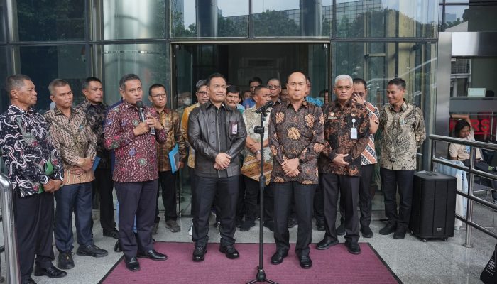 Gubernur Sultra Bawa Sejumlah Kepala OPD Ke KPK Bahas Penguatan Pencegahan Korupsi di Daerah
