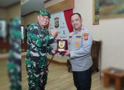 Kapolda Sultra Sambut Silaturahmi Danlanud Haluoleo Perkuat Sinergi TNI-POLRI