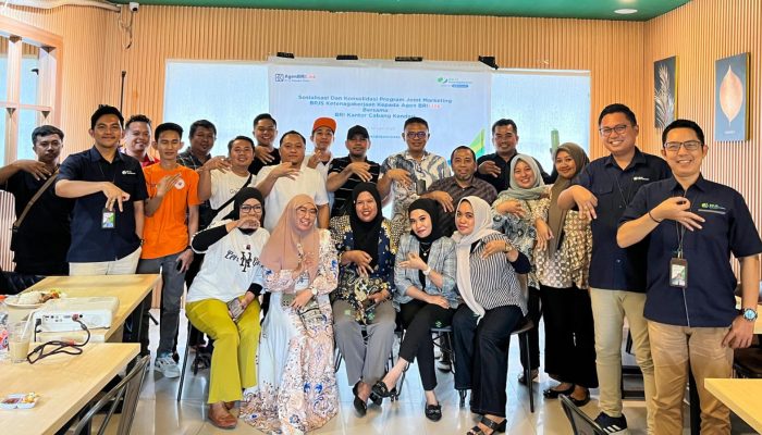 Sinergi BPJS Ketenagakerjaan dan BRI Kendari Perkuat Program Joint Marketing untuk Agen BRIlink