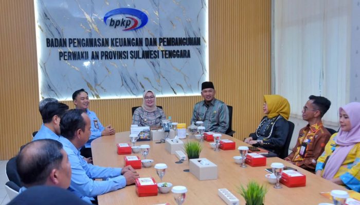 Wali Kota Kendari dan Wakil Berkunjung Ke BPKP Komitmen Wujudkan Tata Kelola Keuangan Yang Bersih dan Transparan