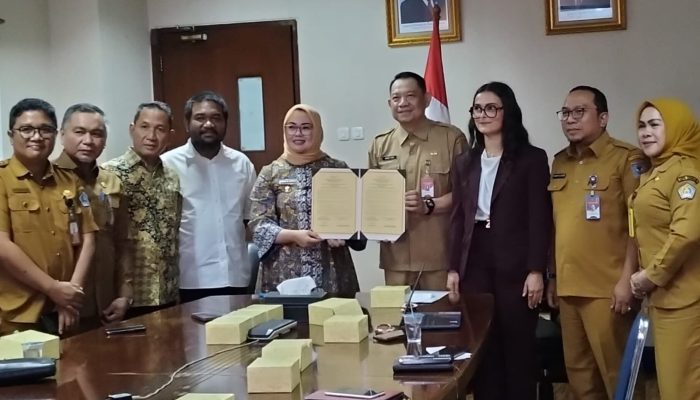 Wali Kota Kendari Teken Letter of Intent dengan Pemerintah La Rochelle Dalam Pengelolaan Air Bersih dan Lingkungan