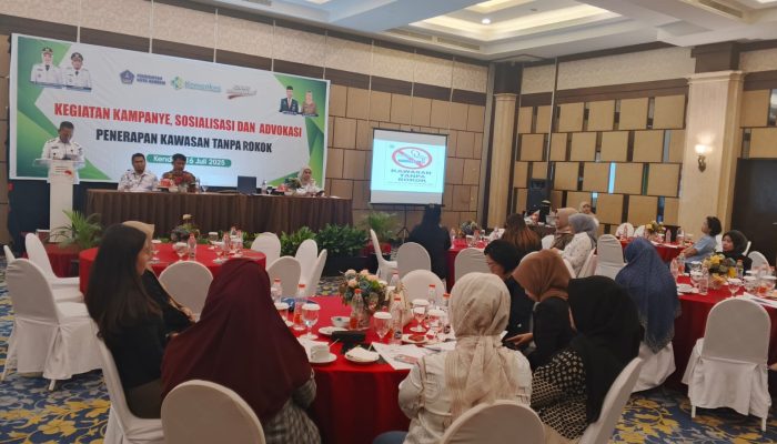 Pemkot Kendari Kampanye dan Sosialisasikan Kawasan Tanpa Rokok kepada Pemilik Hotel dan Restoran