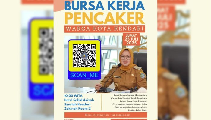 Tekan Pengganguran Terbuka, Disnakerperind Kota Kendari Berinovasi Berikan Pencari Kerja Penempatan