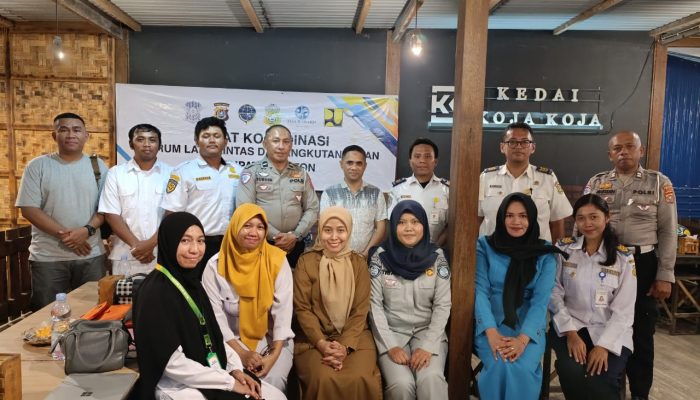 Jasa Raharja Sultra Bersama Mitra Terkait Lakukan Rapat Forum Komunikasi Lalu Lintas di Buton