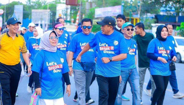 Pemprov Sultra Peringati Hari Hepatitis Sedunia 2025 dengan Aksi Jalan Sehat