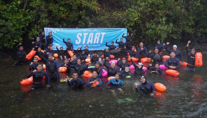 Semangat Kebersamaan dan Asta Cita, PT Vale Rayakan Melalui Open Water Renang Lintas Danau di Sorowako