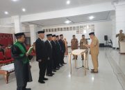 Bupati Bachrun Labuta Melantik Lima Orang Pimpinan Baznas Kabupaten Muna