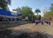 Gerak Jalan Indah Tingkat SMP se-Kabupaten Muna Diikuti 53 Peserta