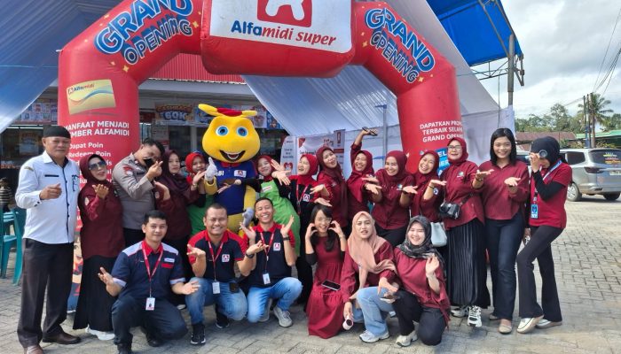 Alfamidi Bersama SGM Eksplor Dukung Generasi Maju di Konawe Selatan