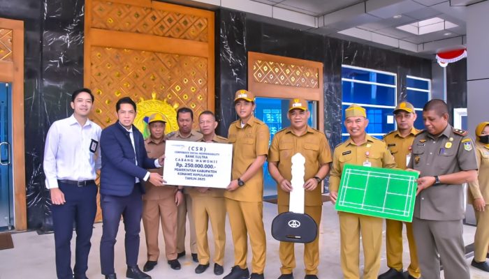 Bank Sultra Serahkan Bantuan kepada Pemkab Konkep, Total Penyaluran 1,38 Miliar Sepanjang 2025