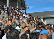 Korem 143/HO Sukses Kawal Aksi Unjuk Rasa di Sultra Berlangsung Damai, Harapkan Sultra Tetap Kondusif
