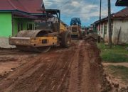 PT WIN Bantu Perbaikan Jalan Masyarakat Desa Torobulu
