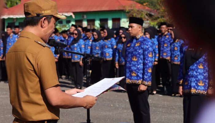 Bupati Konawe Utara Serahkan SK Pengangkatan 885 P3K Tahun 2024
