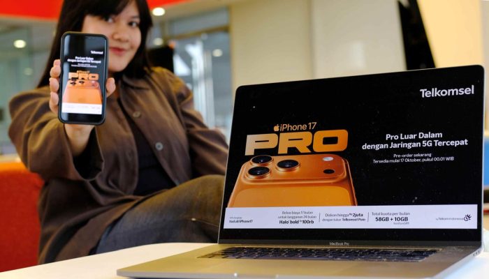 Telkomsel Hadirkan Pre-Order iPhone 17 Series dengan Paket Bundling Halo+