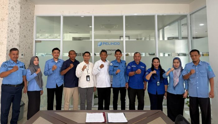 PDAM Tirta Anoa dan Pelindo Teken MoU Pelayanan Air Bersih