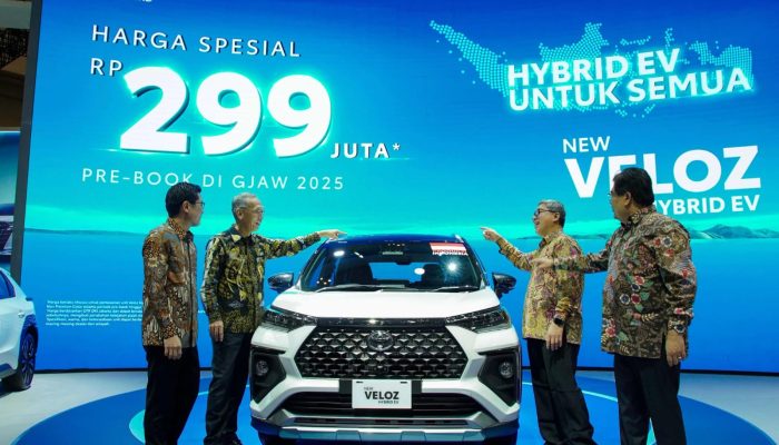 GJAW 2025: Toyota Perkenalkan Veloz Hybrid EV Buatan Indonesia, Harga Spesial Menanti