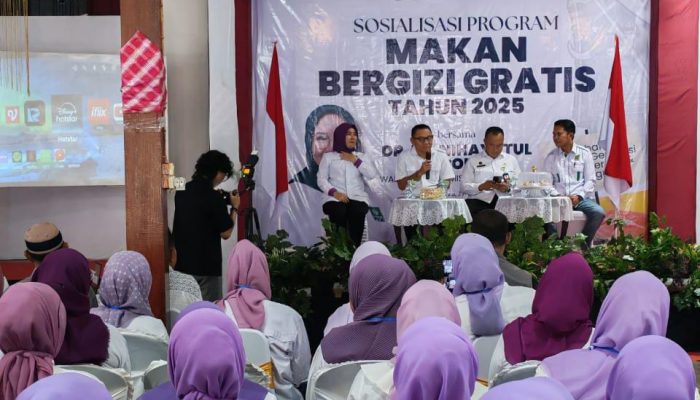 Fondasi Generasi Emas, Anggota DPR RI Jaelani Sosialisasikan Program MBG di Muna