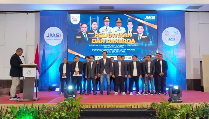 Pengda JMSI Sultra Periode 2025-2030 Dibawah Nakhoda Adhi Yaksa Pratama Resmi Dikukuhkan