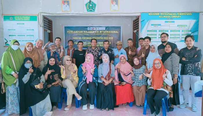 Dosen UHO Kolaborasi Internasional Tingkatkan Produktivitas Wilayah Pesisir Melalui Penerapan LEISA
